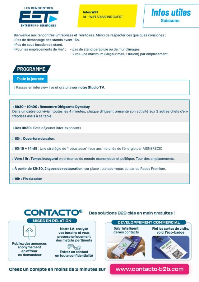 Infos utiles